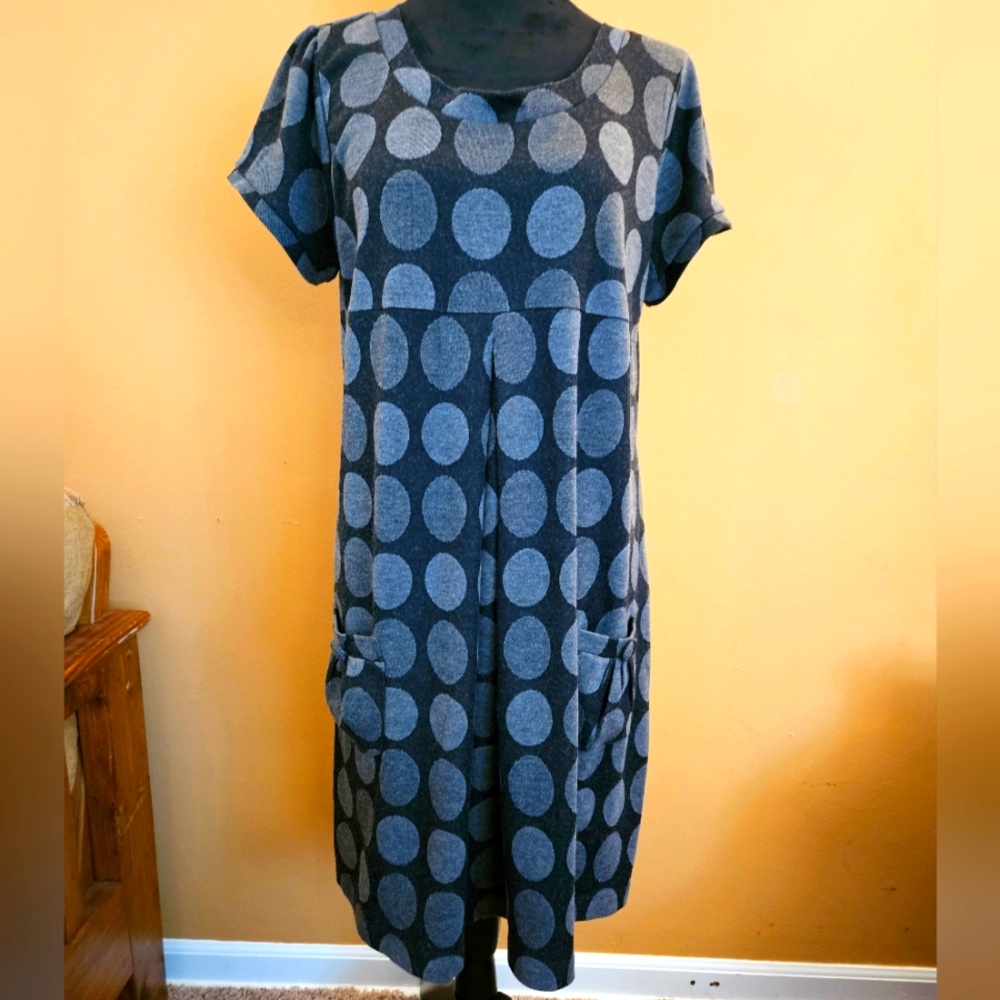 Enfocus Studio Charcoal Knit Dress